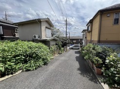 前面道路を含む現地写真