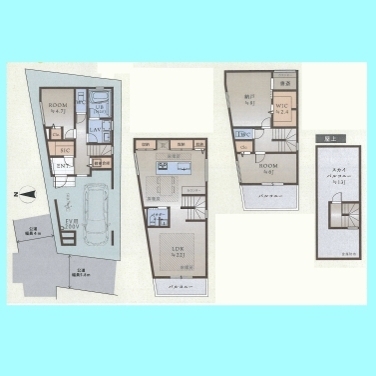さいたま市浦和区神明2丁目 全2棟