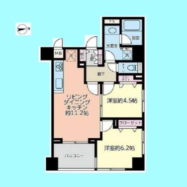 ルピナス王子駅前 4階