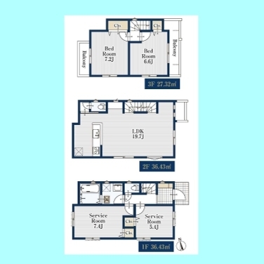 さいたま市南区別所109 全3区画