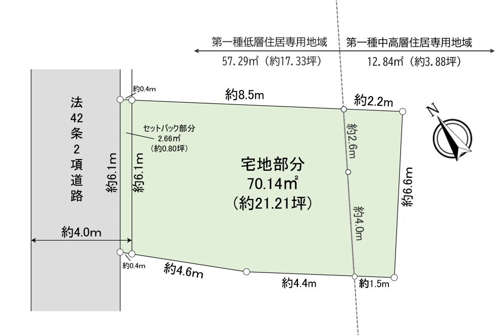 調布市富士見町2丁目 売地