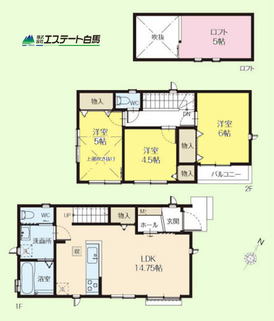 西東京市東町1丁目全3棟 新築戸建