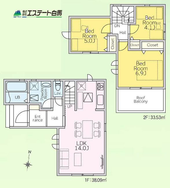 西東京市南町2丁目第1期全2棟 1号棟
