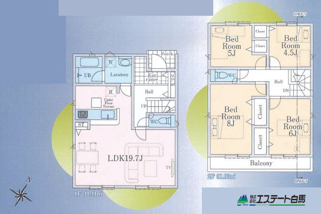 清瀬市下宿第18全5棟 新築戸建