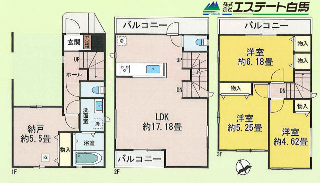 富士見市鶴馬全1棟 新築戸建