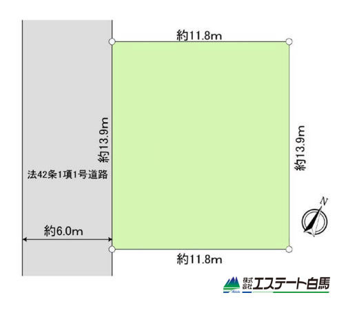 狭山市水野全1区画 売地