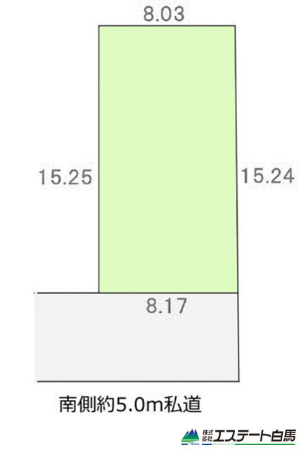 小平市上水新町5期全1区画 売地