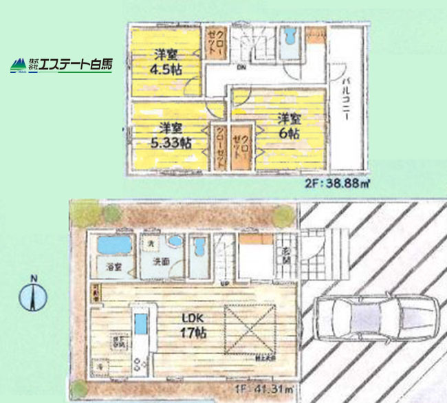 小平市学園西町第2期全1棟 新築戸建