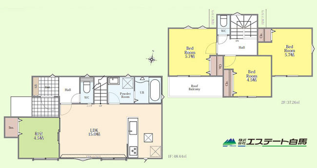 ふじみ野市苗間01期全1棟 新築戸建