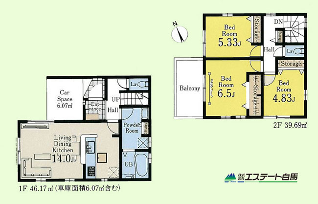 新座市石神第4全1棟 新築戸建