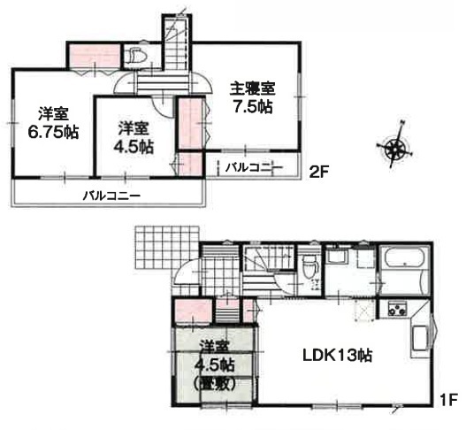 さいたま市桜区下大久保 5号棟 全10